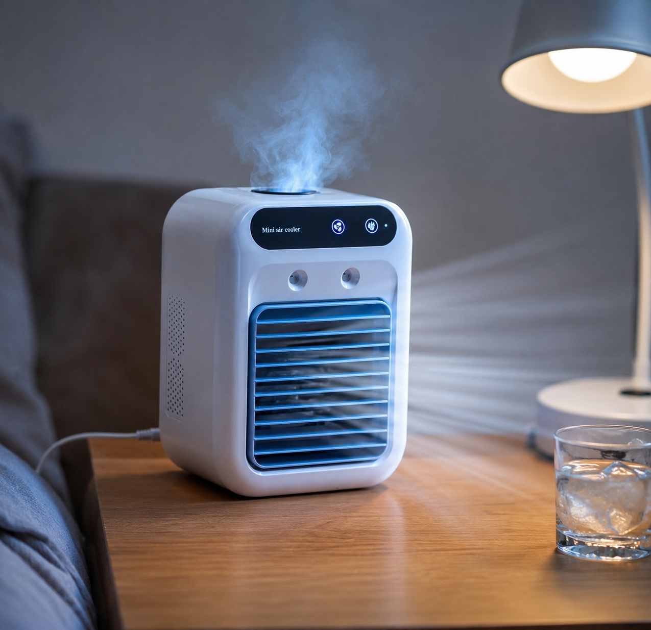 Tranqila Breeze™ – Persönlicher Mini-Luftkühler mit Nebelfunktion